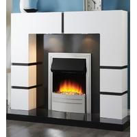 instyle lattice with elan electric fireplace suite