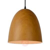 in a great wood look the woody hanging light