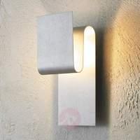 indirect light led wall light fold aluminium