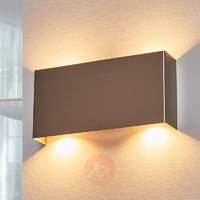 Indirectly luminous Enja LED wall lamp