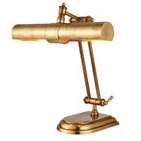 Interiors 1900 69834 Winchester 2 Light Table Lamp In Mellow Brass