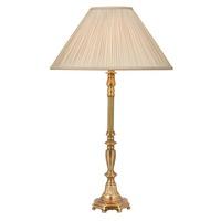 interiors 1900 63796 asquith 1 light table lamp in brass with beige sh ...