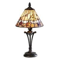 interiors 1900 63950 bernwood tiffany small 1 light table lamp in bron ...