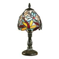 interiors 1900 64246 lorette tiffany mini table lamp with shade height ...
