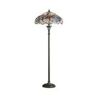 Interiors 1900 64323 Sullivan Tiffany Floor Lamp: Height - 1600mm