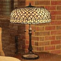 Interiors 1900 64279 Mille Feux Tiffany Large Table Lamp: Height - 610mm