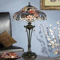 Interiors 1900 64326 Sullivan Tiffany Medium Table Lamp: Height - 640mm