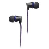 Intempo Fabric Cable Headphones Purple