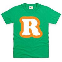 Initial R Kid\'s T Shirt