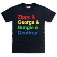 Inspired by Rainbow Kid\'s T Shirt - Names