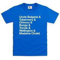 inspired by the wombles kids t shirt