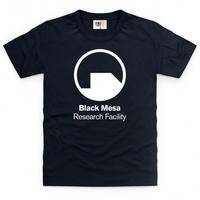 inspired by half life black mesa kids t shirt