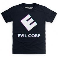 Inspired By Mr Robot - Evil Corp Kid\'s T Shirt