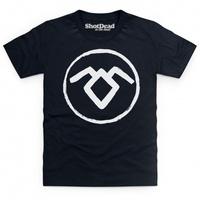 Inspired By Twin Peaks - Black Lodge Sigil Ring Kid\'s T Shirt
