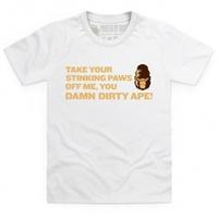 Inspired By Planet Of The Apes - Dirty Ape Kid\'s T Shirt