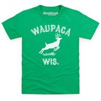 inspired by stranger things waupaca kids t shirt