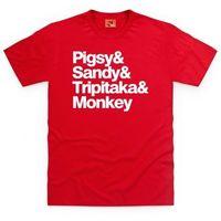 Inspired By Monkey T Shirt - Names