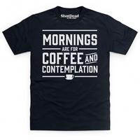 Inspired by Stranger Things - Coffee And Contemplation T Shirt