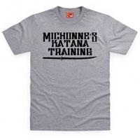 Inspired by The Walking Dead - Michonne\'s Katana Training T Shirt