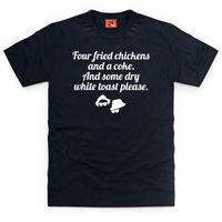 Inspired By Blues Brothers T Shirt - Fried Chicken