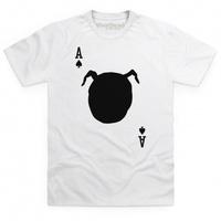 inspired by twin peaks playing card t shirt