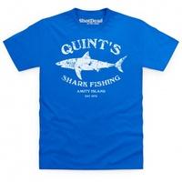 Inspired By Jaws - Quint\'s Shark Fishing T Shirt