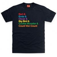 Inspired By Sesame Street T Shirt - Characters