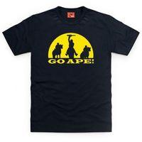 inspired by planet of the apes t shirt go ape