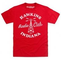inspired by stranger things hawkins radio club t shirt