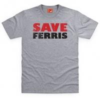 inspired by ferris bueller t shirt save ferris