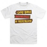 inspired by stranger things castle byers t shirt