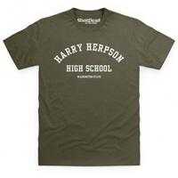 Inspired By Rick and Morty - Harry Herpson High School T Shirt