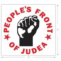 Inspired By Life Of Brian Sticker - Peoples Front Of Judea