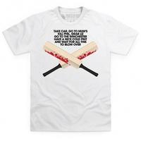 inspired by shaun of the dead blow over t shirt