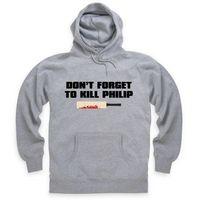 inspired by shaun of the dead kill philip hoodie