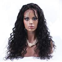 Indian Virgin Hair Wig Loose Curly Full Lace Human Hair Wigs For Black Women Natural Color Glueless Full Lace Wig