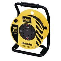 INDUSTRIAL TRADE CABLE REEL 240V, 2 GANG - 50 METRES CABLE