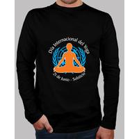 international day of yoga shirt manga long