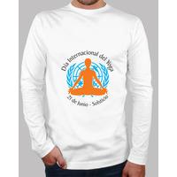 international day of yoga shirt manga long