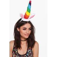 Inflatable Horn Head Band - multi