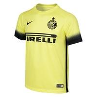Inter Milan Third Shirt 2015/16 - Kids Yellow