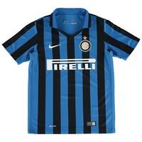 Inter Milan Home Shirt 2015/16 - Kids Black