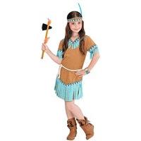 Indian Girl - Childrens Fancy Dress Costume - Large - Age 11-13 - 158cm