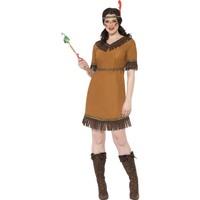 indian maiden costume brown with dress belt and headbanduk dress 16 18