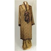 Indian silk tunic Khushi - Size: Small - Multi-coloured