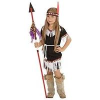 Indian Girl - Childrens Fancy Dress Costume - Small - Age 5-7 - 128cm