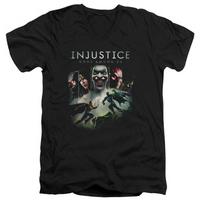 Injustice: Gods Among Us - Key Art V-Neck