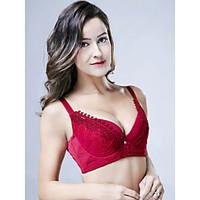 Infanta Basic Bras Nylon / Spandex Burgundy - A8033