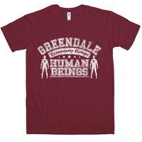 Inspired By Community T Shirt - Greendale Human Beings