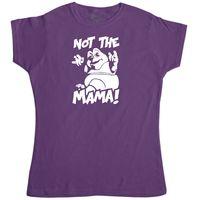 inspired by dinosaurs womens t shirt not the mama